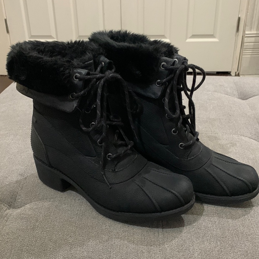 MERRELL Chateau Mid Lace Polar Waterproof Black 11